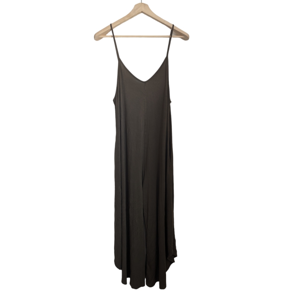 Anna Grace | Rounded Hem Romper | Jumpsuit w|pockets